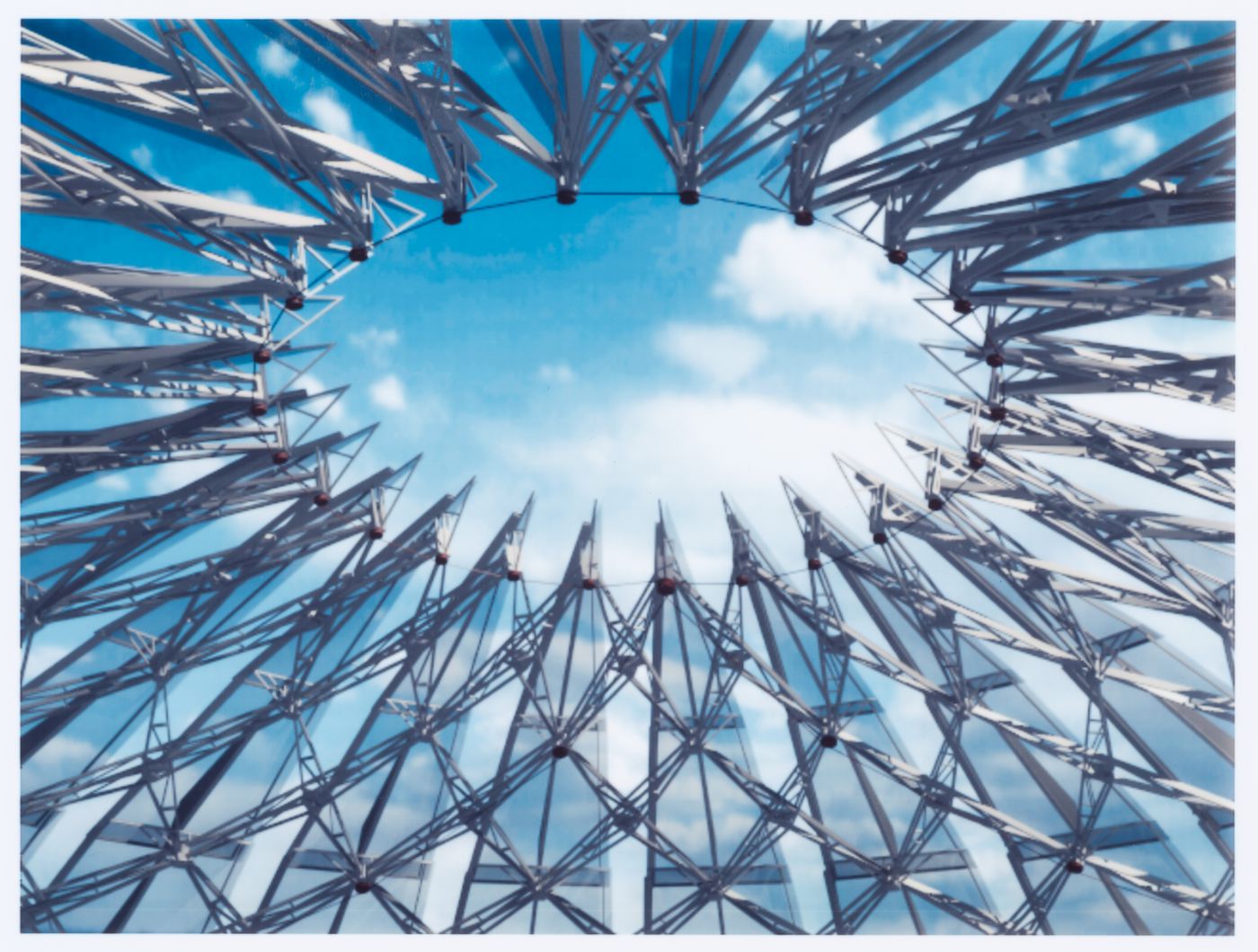 Iris Dome photos and study for a retractable stadium roof