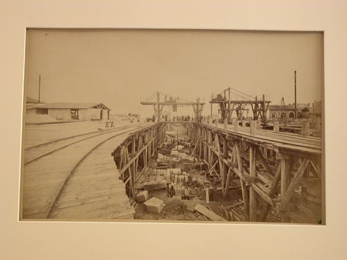 View of Sacré-Coeur construction site, possibly the stone quarry, Paris, France