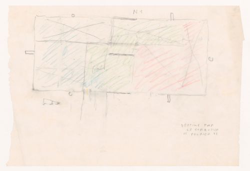 Sketch plan: Ahrenberg pavilion, Stockholm