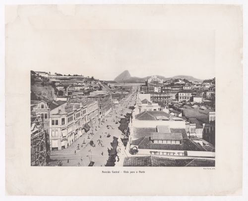 Plate from portfolio ''Avenida Central''