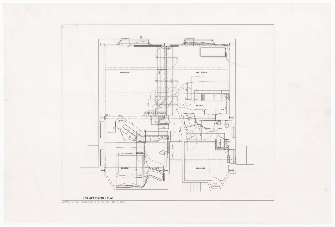 Floor plan for O/K Apartment