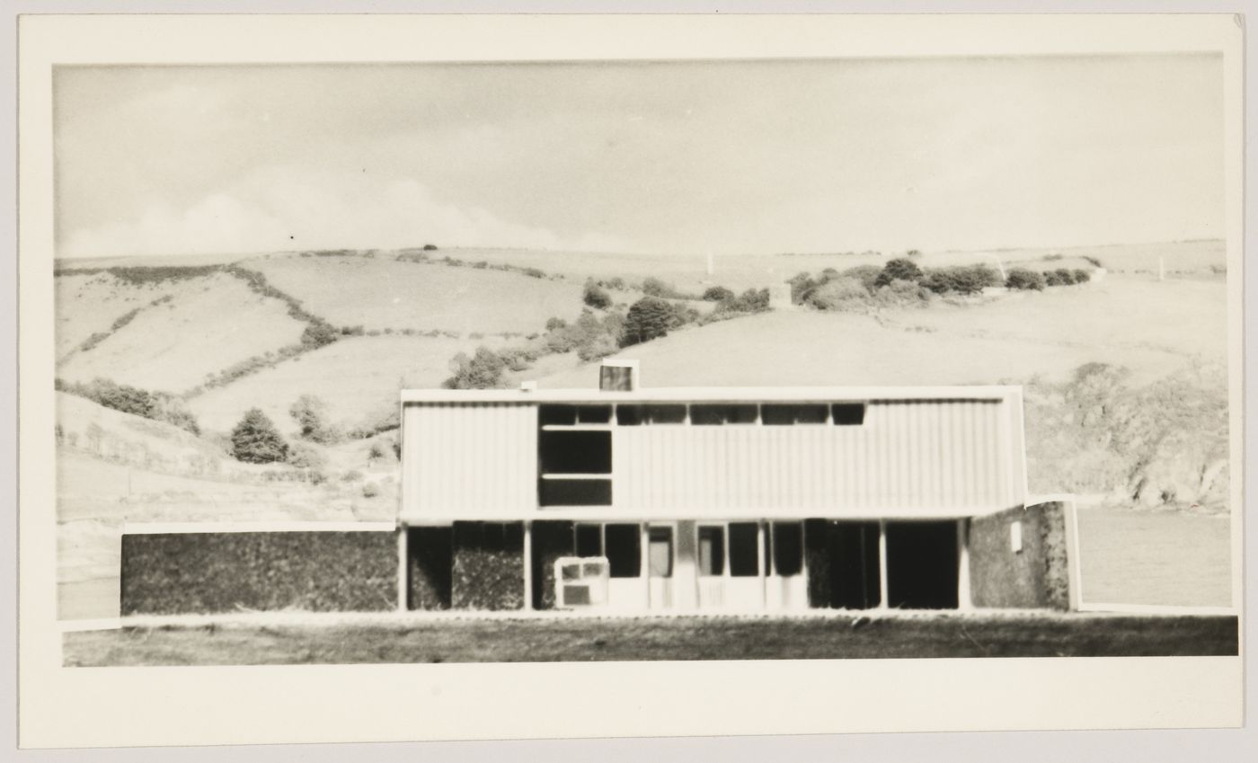 House for the Architect: view of model