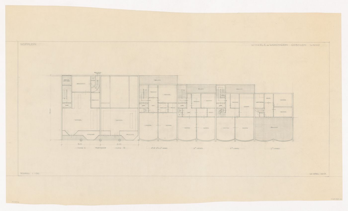 Plan for a mixed-use development for the reconstruction of the Hofplein (city centre), Rotterdam, Netherlands