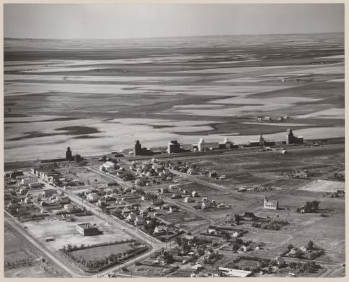 "View of Rouleau on the great Regina Plain, Saskatchewan", Canada, from the series "Canada Cities, Towns, Villages, Environs"