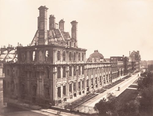 Plate from album ''Buildings, parks and streets of Paris, Versailles and environs, France''