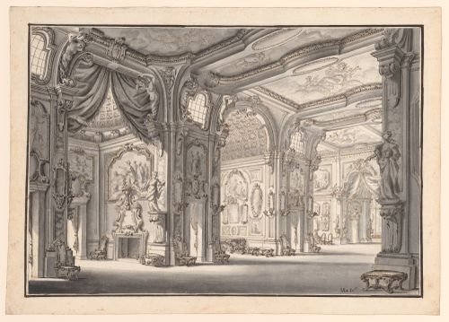 Corridor of a palace