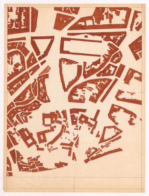 Preliminary master plan for Arranjo Urbanístico para a Av. D. Afonso Henriques, Porto, Portugal