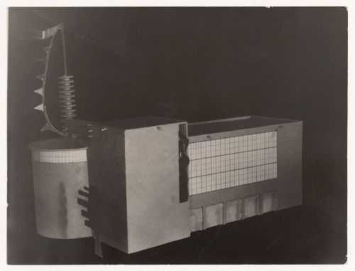 View of a model for a post office