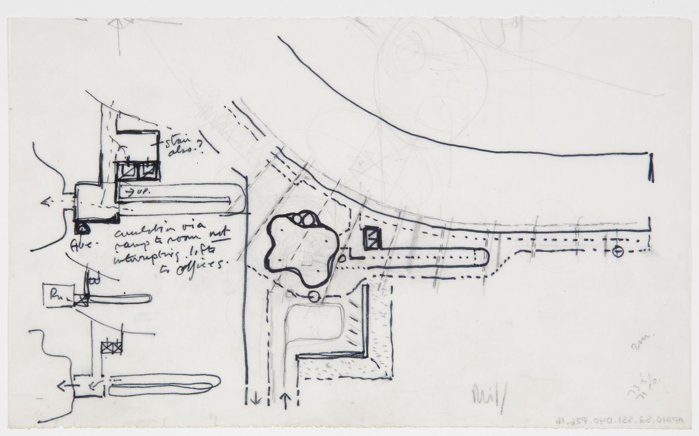 British Olivetti Headquarters, Milton Keynes, England: plans