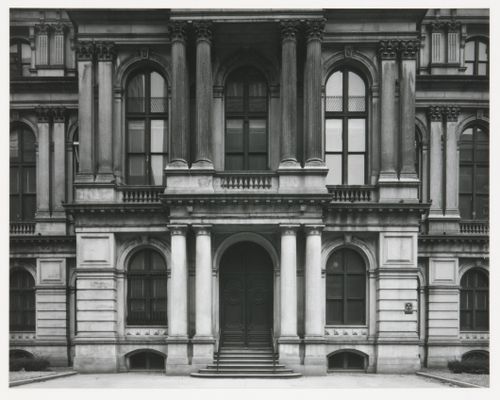 View of facade, Old City Hall, Boston, Massachusetts, United States