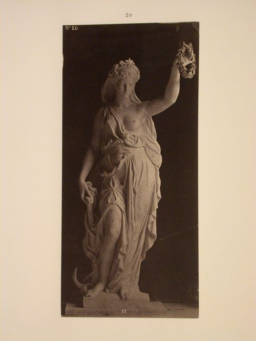 Statues dans le Grand foyer. L'Espérance [de] Bruyer