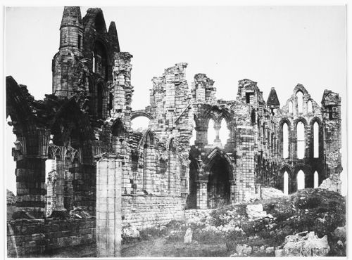 View of the Abbey, Whitby, England