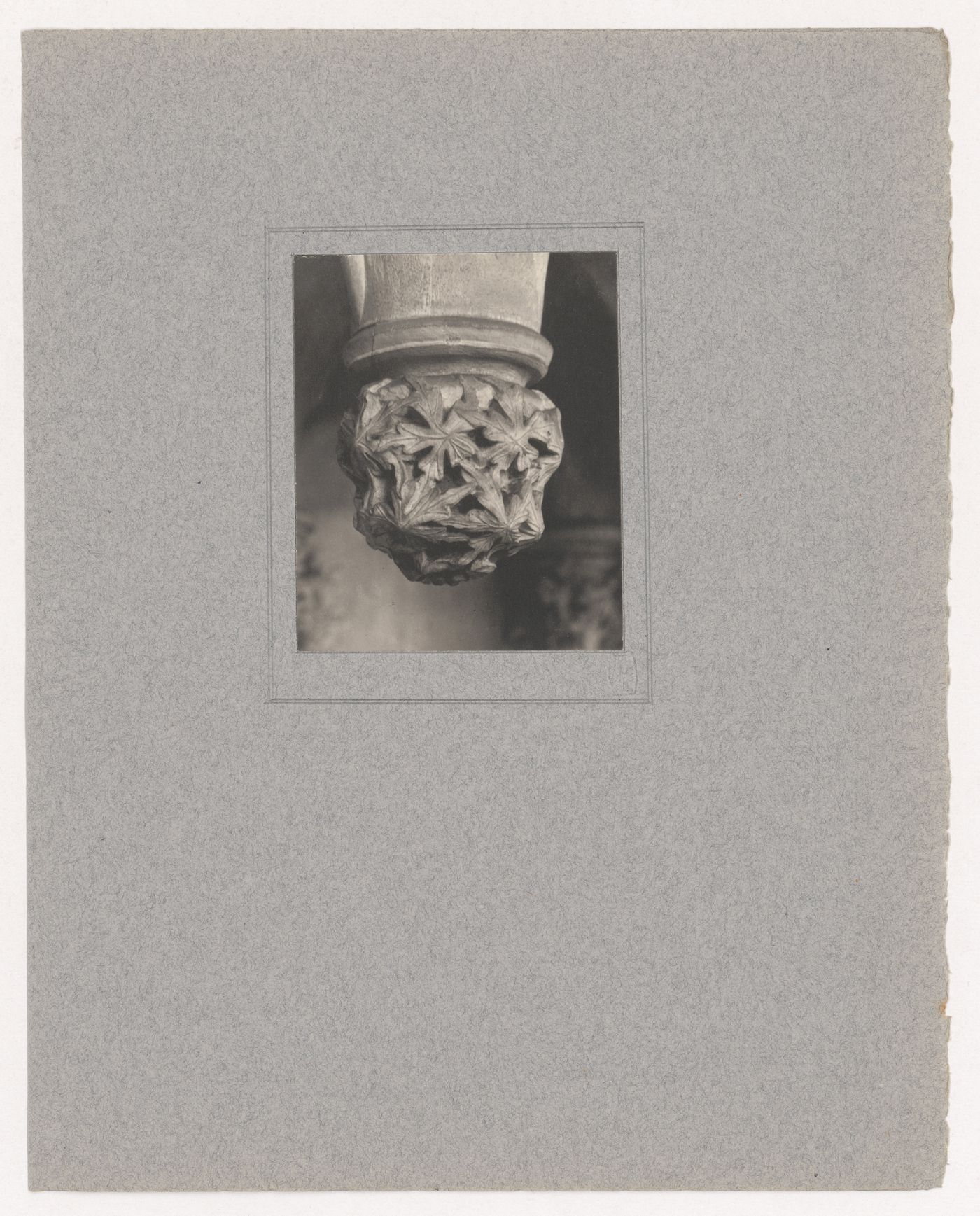 Plate from portfolio ''York Minster Chapter House''