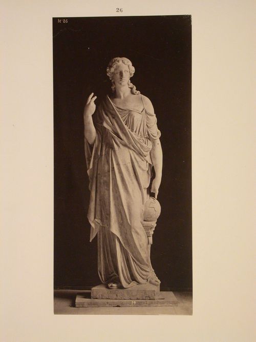 Statues dans le Grand foyer. La Science [de] Marcelin