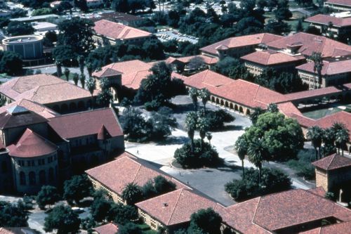 Slide of Stanford University for Olmsted: L'origine del parco urbano e del parco naturale contemporaneo