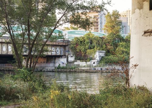 An Enduring Wilderness: Rail and traffic bridges, Humber River, Toronto