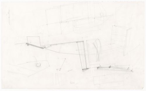 Sketches for Casa Dragone e Paggi, Milan, Italy