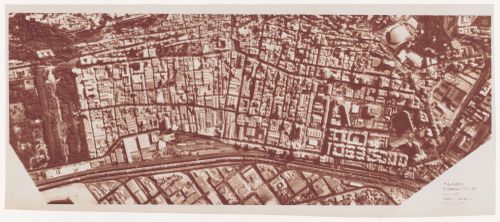 Aerial view of Algiers, Algeria, from the project file "Hamma Government Complex"