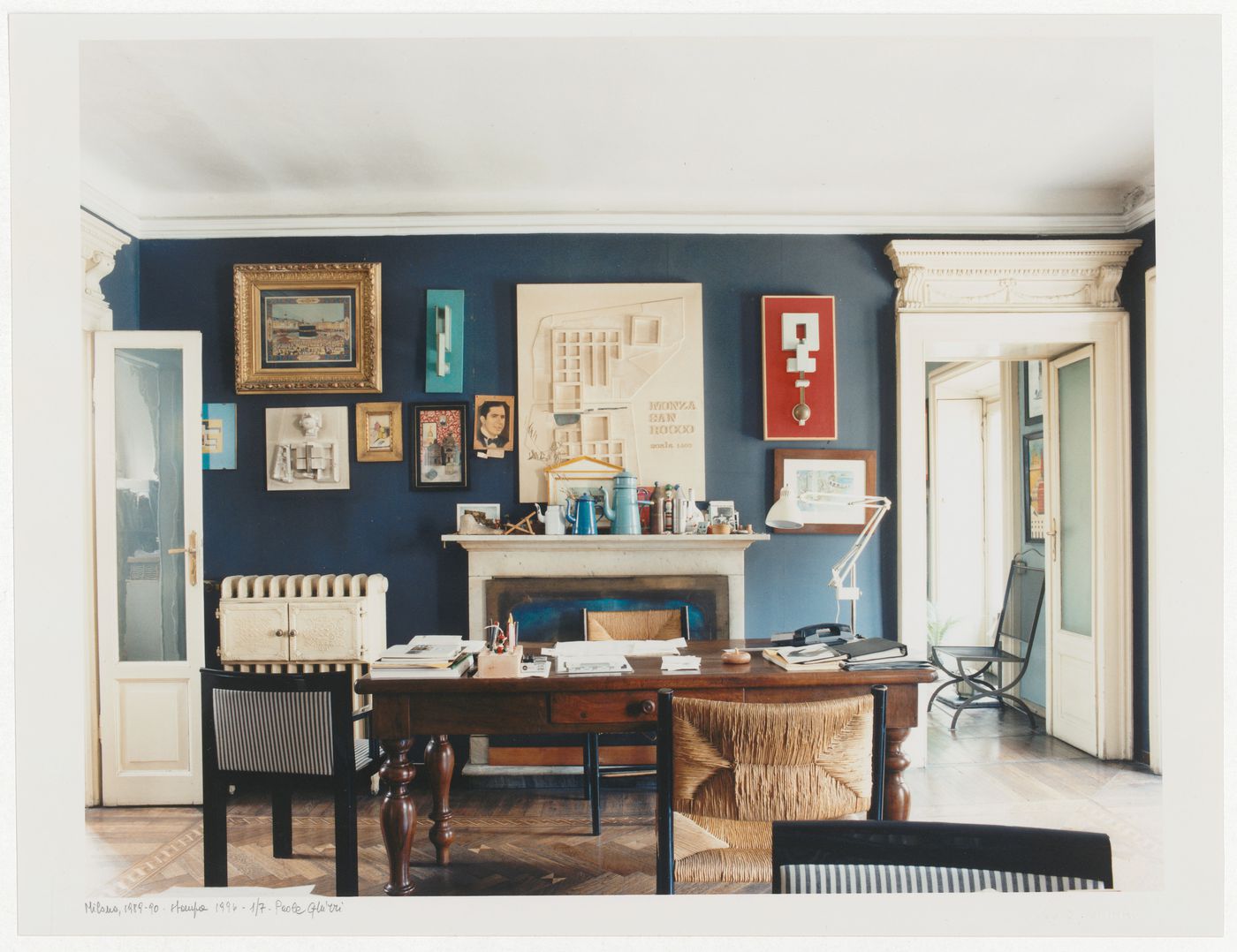 Aldo Rossi's studio, via Maddalena, Milan, Italy