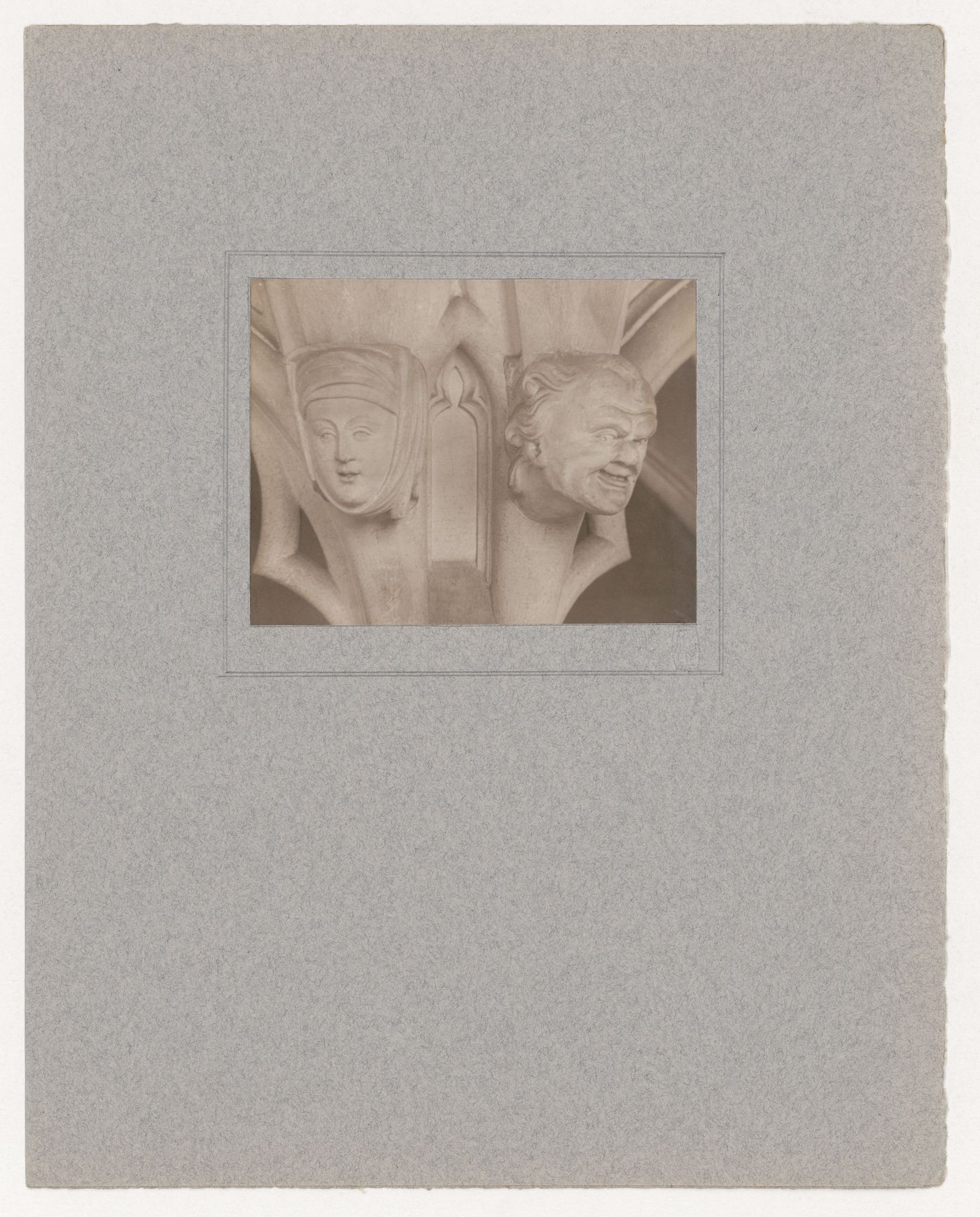 Plate from portfolio ''York Minster Chapter House''