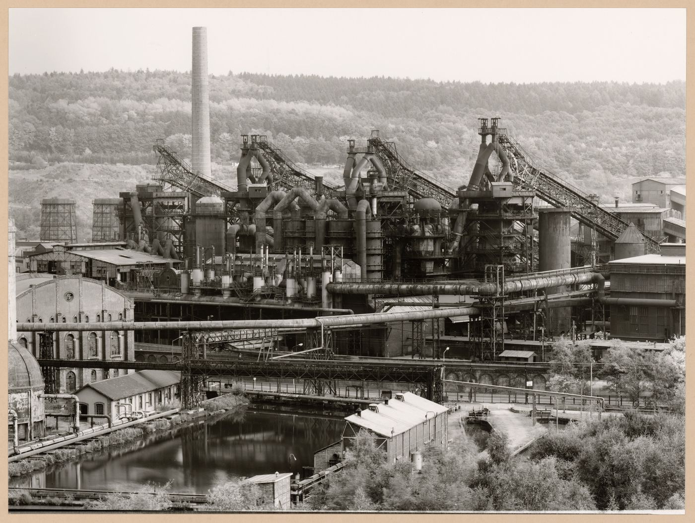 General view of Arbed steel mill, Terre Rouge, Esch-sur-Alzette, Luxembourg