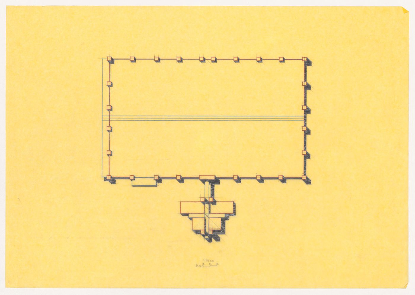 Plan for Fabbrica attrezature ospedaliere a Sysran, Soviet Union (now Russia)