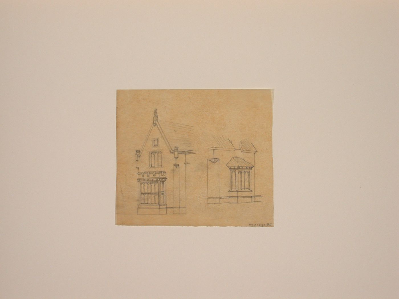 Perspective of a house