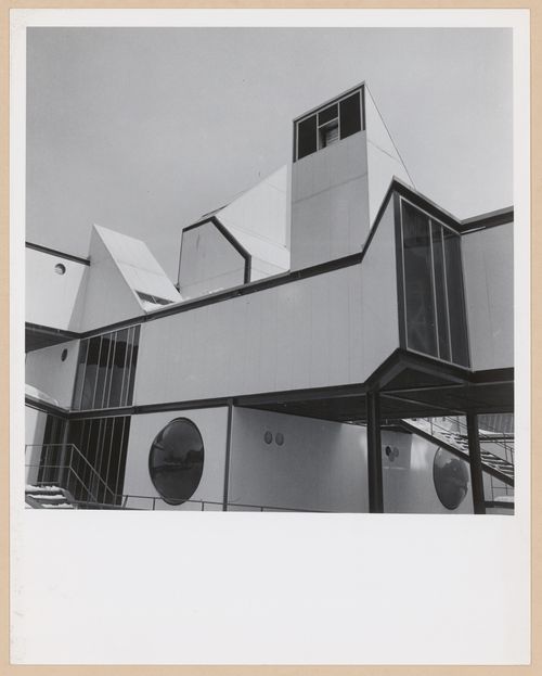 Partial view of the Cuban Pavilion, Expo 67, Montréal, Québec