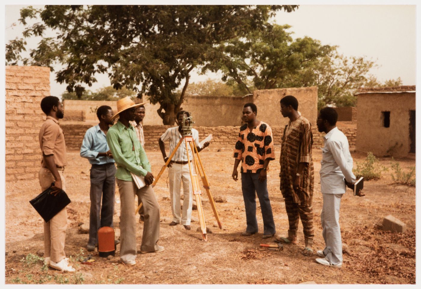 Workers from the Brigade Topographique, Ouagadougou, Burkina Faso