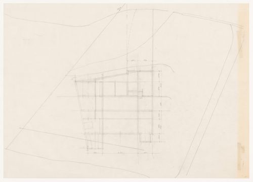 Site plan for Casa Mário Bahia [Mário Bahia house], Gondomar, Portugal
