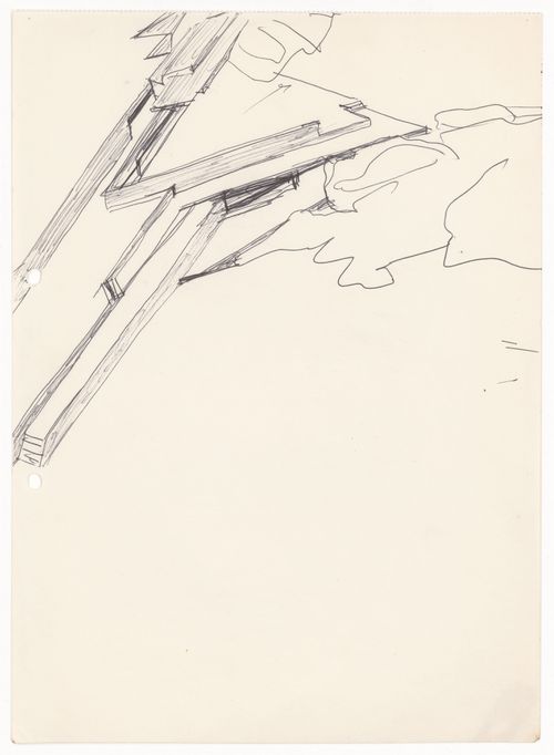 Sketch for Piscina de Marés, Leça da Palmeira