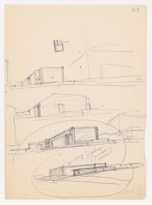 Sketches for Casa Manuel Magalhães, Porto