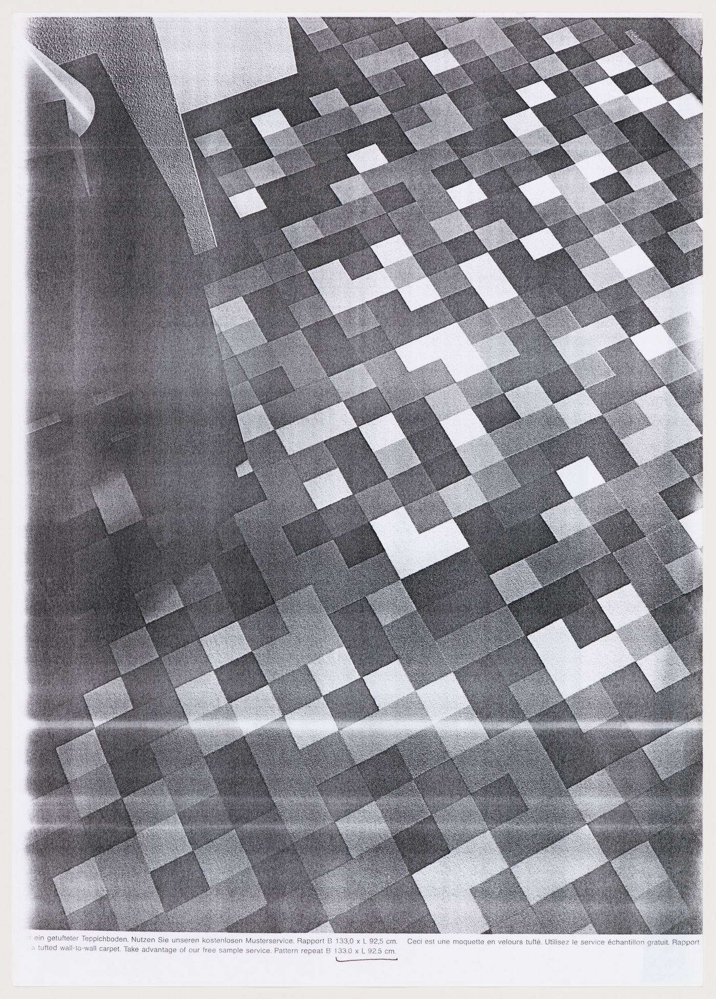 Gerhard Richter. View of ''1025 Farben'' carpet. From the Farben series (c. 1970)