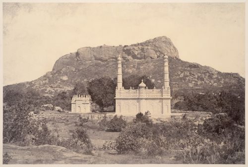 Royacottah.  Eedgah and Tomb.