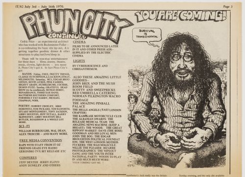 Article about Phun City in the "International Times"