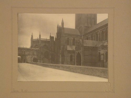 Wells Cathedral from the northwest, Wells, England