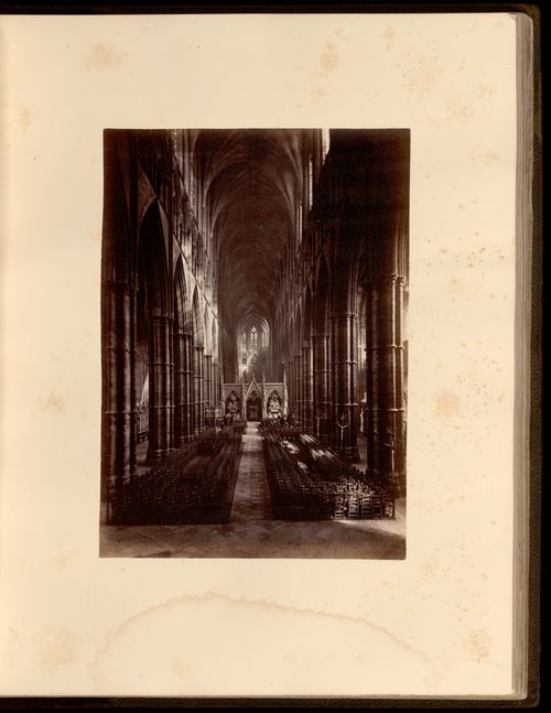 Plate from book ''The Abbey and Palace of Westminster''