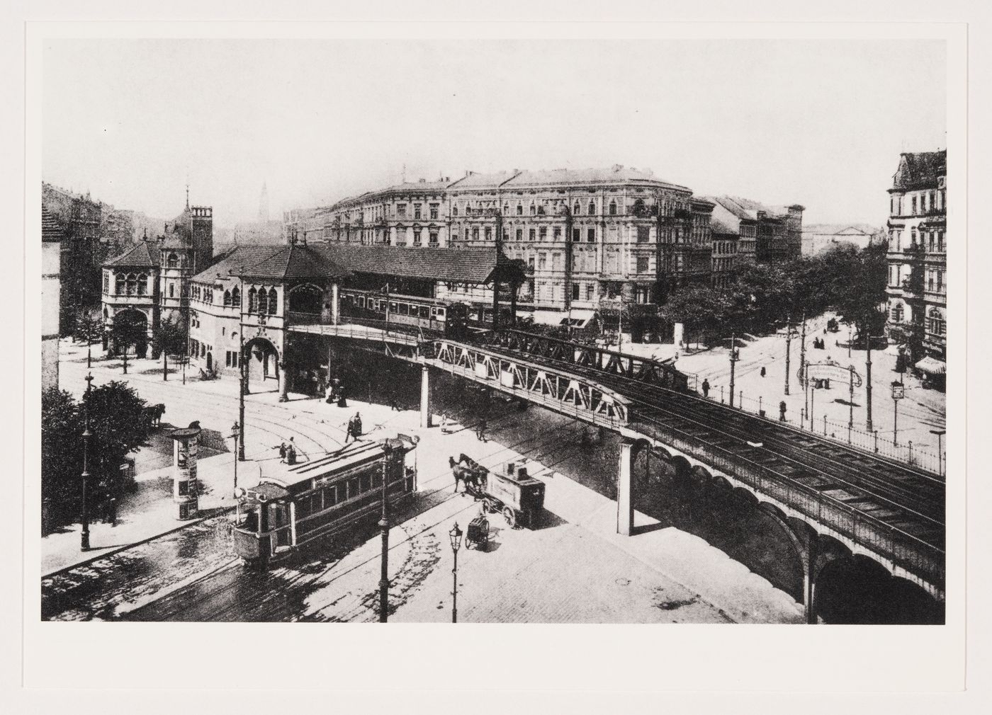 Postcard of project site, Block 121, Berlin