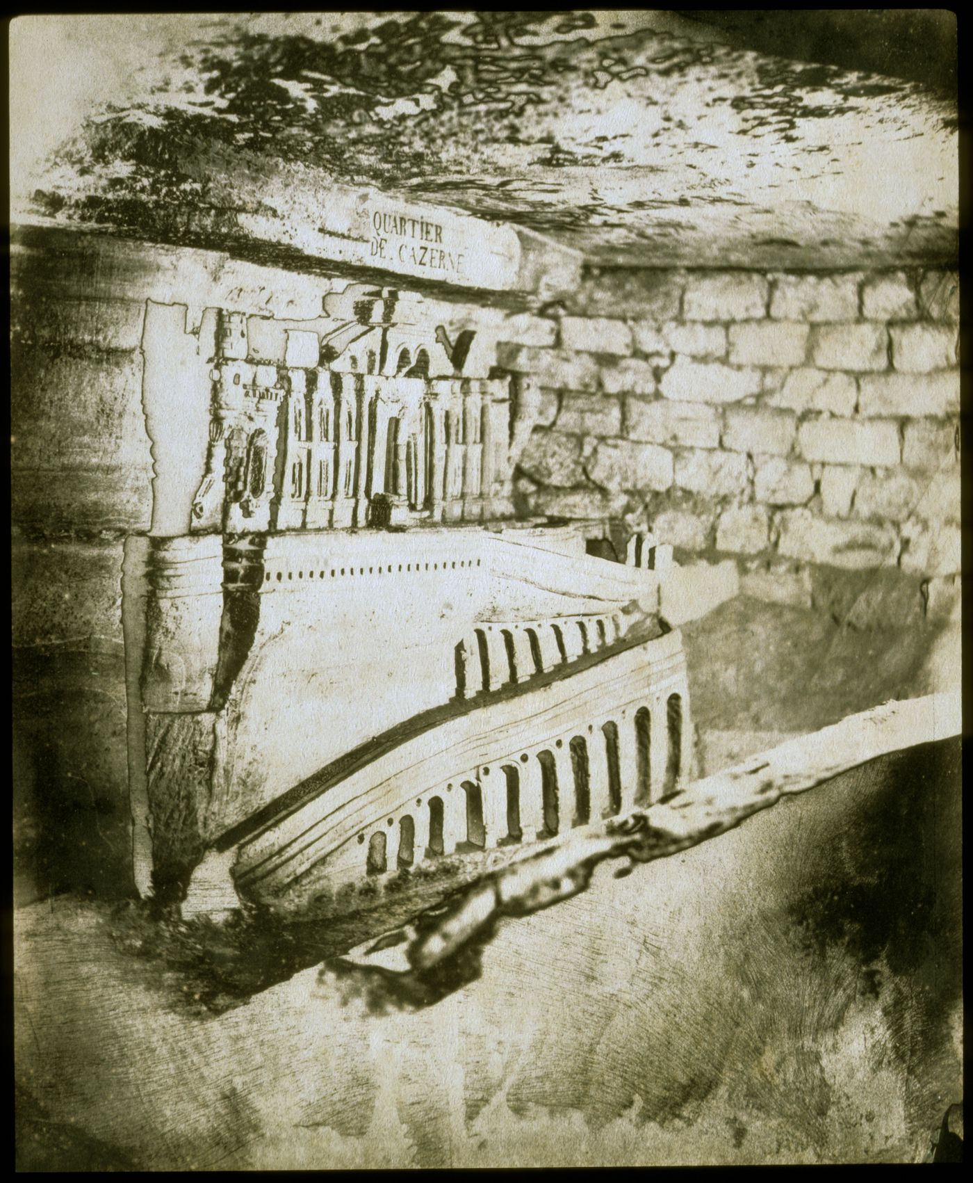 Epreuve obtenue dans les Catacombes de Paris, a l'aide du Regulateur Terrin