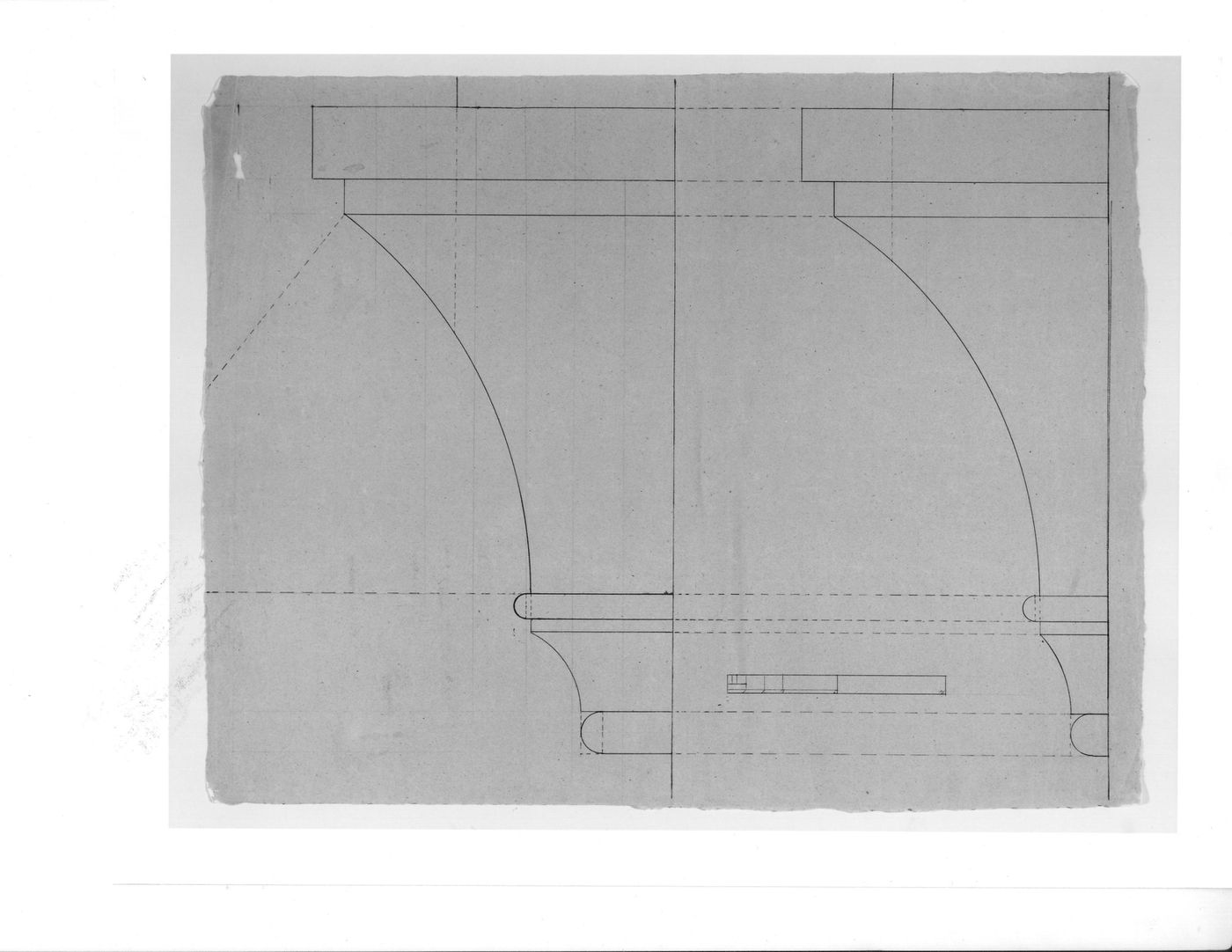 Sections for decorative details for Notre-Dame de Montréal