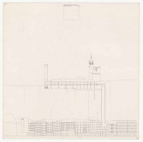 Elevation for Ampliação do Casino e Restaurante Winkler [Winkler Casino and restaurant extension], Salzburg, Austria