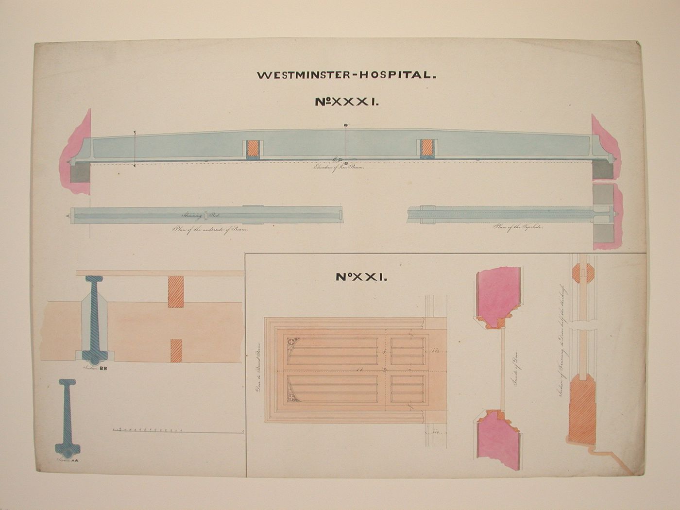 Westminster Hosp.-No.XXXIIChimney Shafts/Hall Door