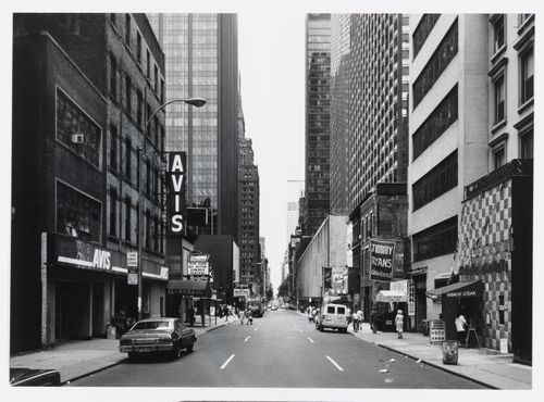 Die Architektur der Strasse, New York City, Dez 1977 - Sept 1978: 54th Street, Manhattan