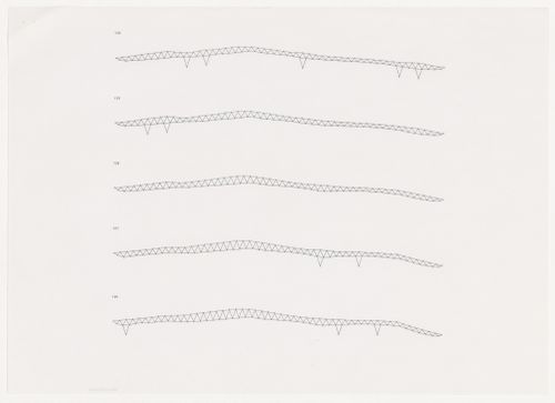 Roof sections for Odawara Municipal Sports Complex, Odawara, Japan