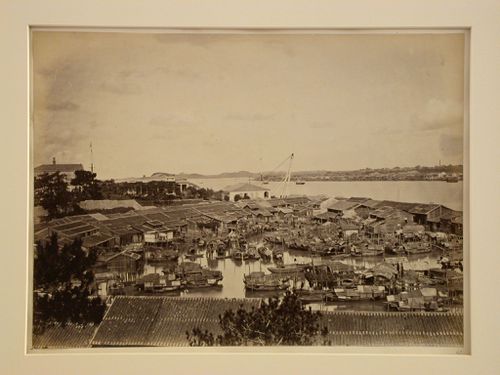 Untitled [harbor scene]