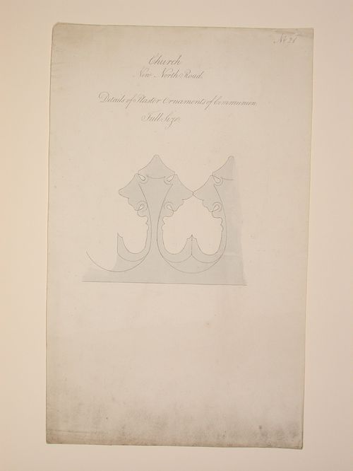Church-New North Road-No.21'Details of Plaster Ornaments'