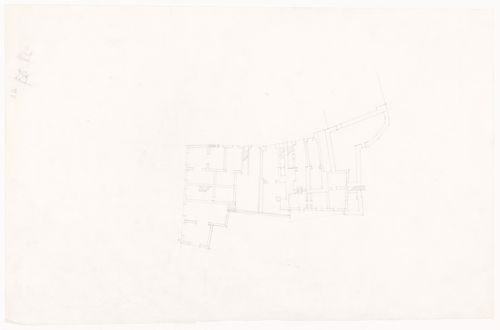 Floor plan for Casa sul Lungomare, Otranto, Italy