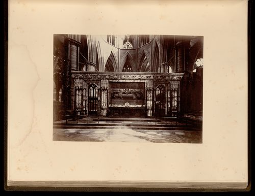 Plate from book ''The Abbey and Palace of Westminster''