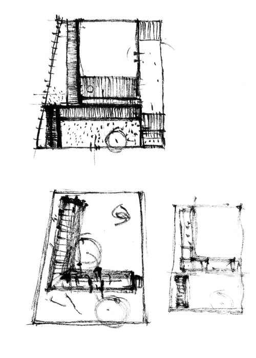 House in Chennai : sketch plans
