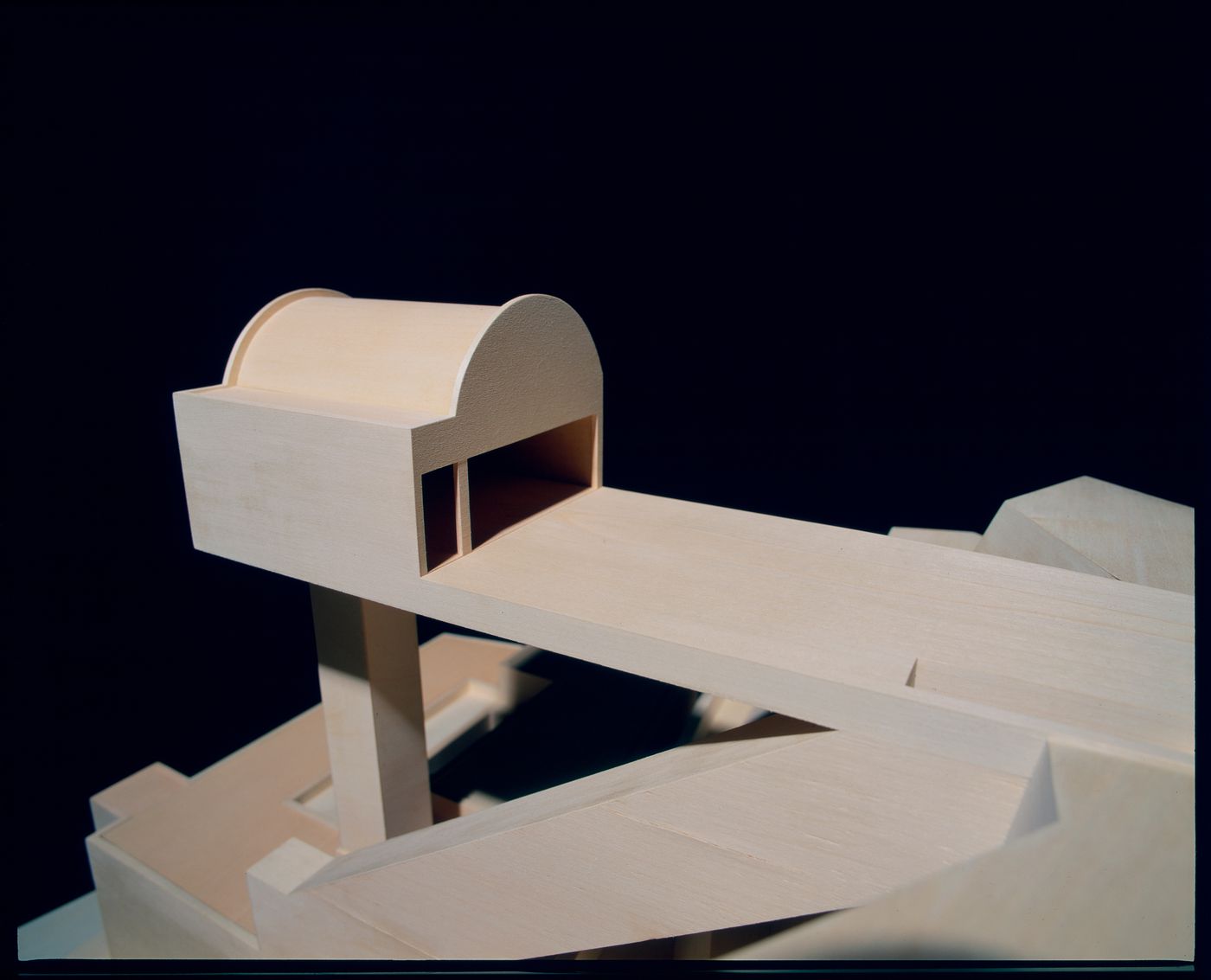 View of model for Casa Mário Bahia [Mário Bahia house], Gondomar, Portugal